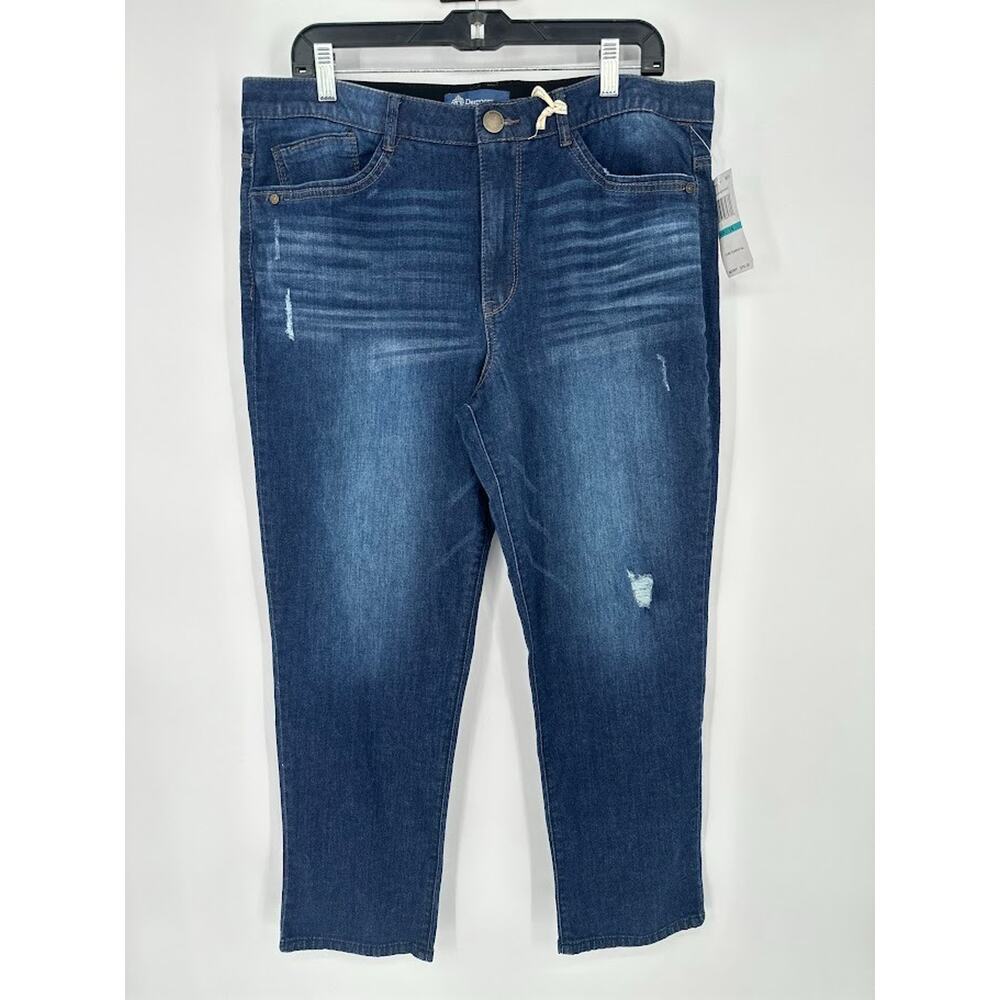 Democracy Absolution Ab Technology High Rise Distressed Skinny Jeans Size 16